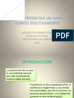 Como Presentar Un Caso Clinico PDF