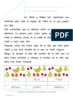 Actividades Comprensión de Instrucciones e Inferencias PDF