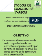 Metodos de Evaluacion de Cargos