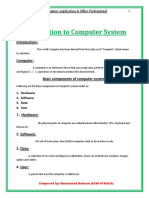 Introduction to Computer System