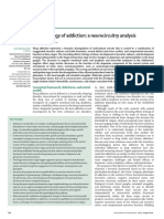 Neurobiology of Addiction a Neurocircuitry Analysis