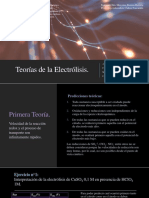 Teorías de La Electrólisis.: Autores: Francisca Higueras Maite Rivera Kaiser FECHA: 17.JULIO.2019
