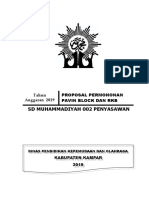 Proposal Paving Block SDM 002 Penyasawan 2019