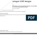 Membangun Jaringan VOIP Dengan Mikrotik