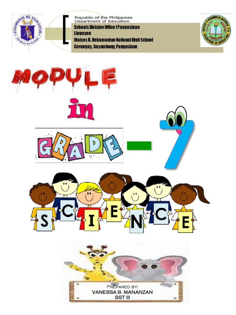 Grade 7 science module download free pdf optical devices