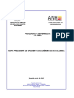 Mapa Geotermico