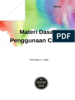 Materi Dasar Penggunaan Cat Air