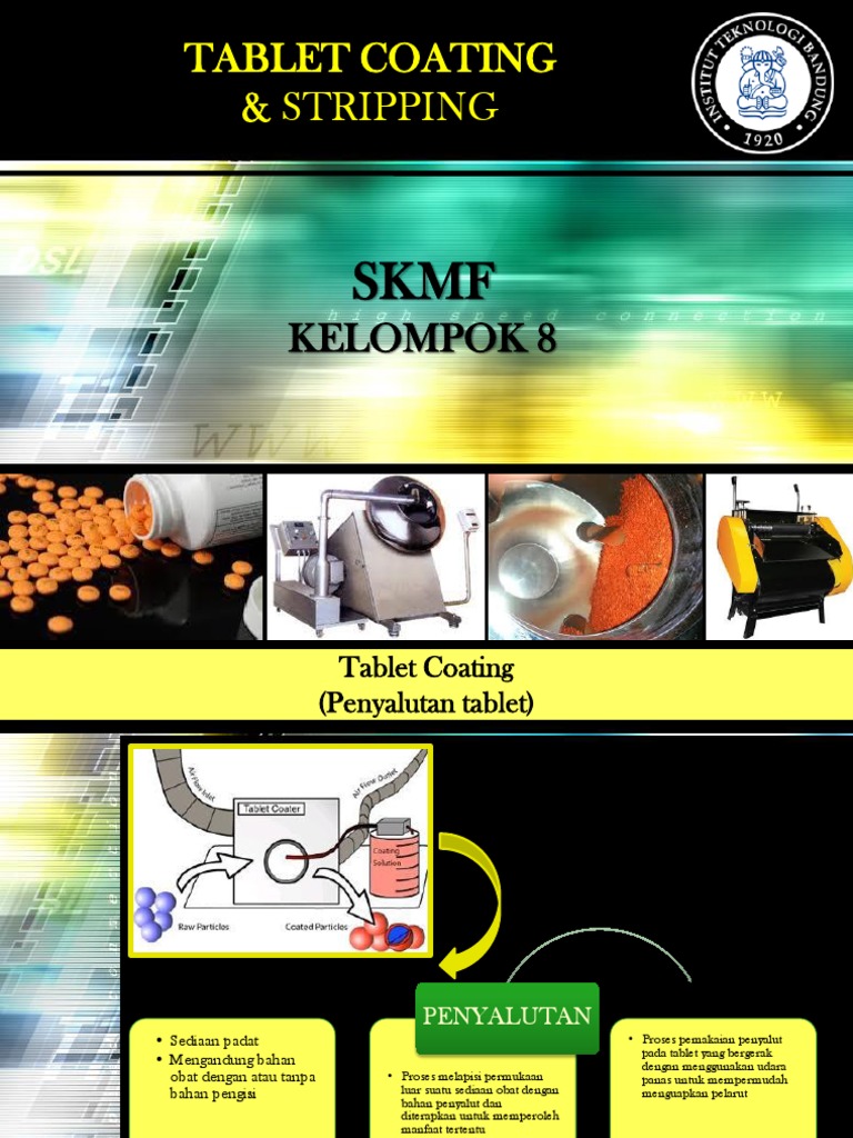 Proses dan Jenis Tablet Coating | PDF