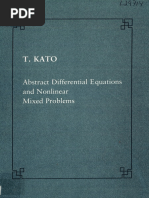 (Lezione Fermiane.) Katō, Tosio - Abstract Differential Equations and Nonlinear Mixed Problems-Scuola Normale Superiore (1985)