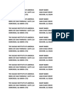 The Gilead Institute of America and Wbs Labels