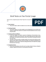 Fee Portal Guide for New, Existing Students, Employees & More