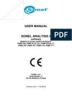 Sonel Analysis 4 Manual v4.3.0 GB PDF