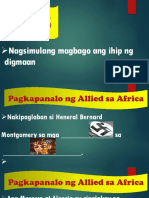 Pagtatapos Ng Digmaan