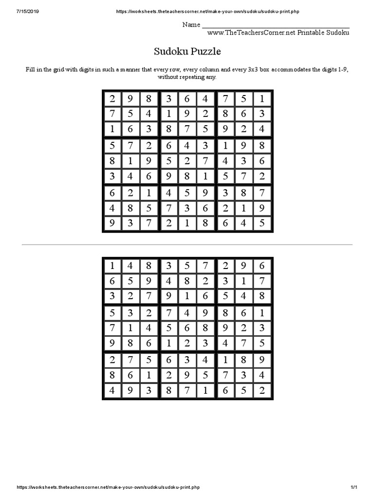 sudoku print kunci pdf computational problems design of experiments