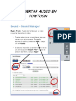Insertar Audio en Powtoon PDF