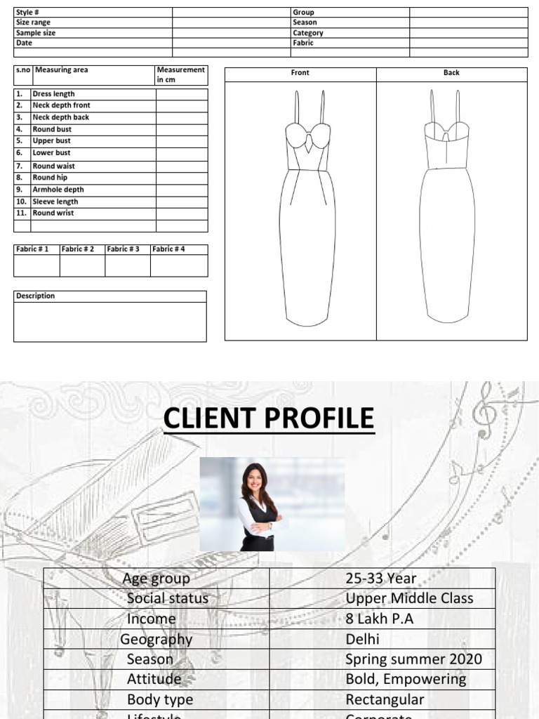 Knitwear Project | PDF