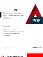 Directiva Ejecuciones - Invierte - Pe PDF