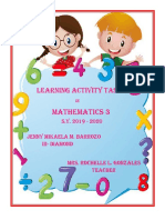 Activity Tasks in Math Cover