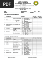 PPFT Form | PDF | Body Mass Index | Sports
