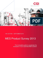 MES Product Survey 2013 Flyer PDF