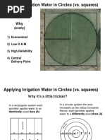 Center Pivot Irrigation Design