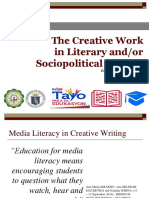 Creative Writing and Other Work