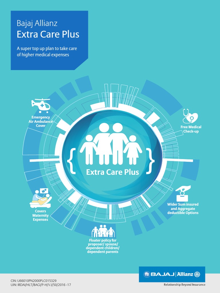 Extra Careplus Brochure PDF Deductible Insurance Policy