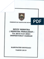 Reviu Renstra Inspektorat Daerah Kab Boyolali