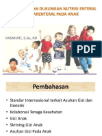 Dukungan Nutrisi Enteral Dan Parenteral Pada Anak