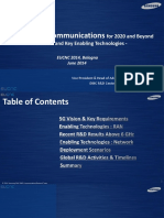 5G Mobile Communications: For 2020 and Beyond - Vision and Key Enabling Technologies