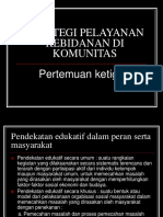 Strategi Pelayanan Kebidanan Di Komunitas (Pertemuan 3)