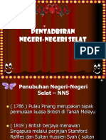 Penubuhan Negeri Selat