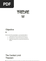 Central Limit Theorem