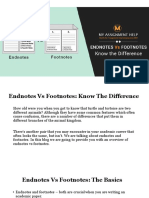 Endnote Vs Footnote: Know The Difference