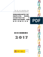 Datos Estadísticos Diciembre 2017