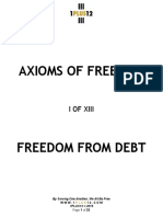 1plus12 - Axioms of Freedom - I of Xiii - Freedom From Debt