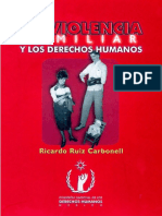 La violencia familiar y los derechos humanos - Ricardo Ruiz Carbonell.pdf