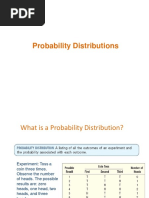 Random Variables and Probability Distributions