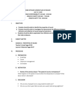 Lesson Plan on Reflection and Refraction of Sound Waves