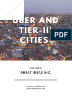 Uber and Tier-Iii Cities: Great Ideas Inc