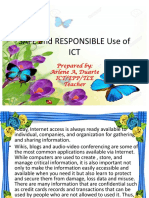 Responsible Use of Ict