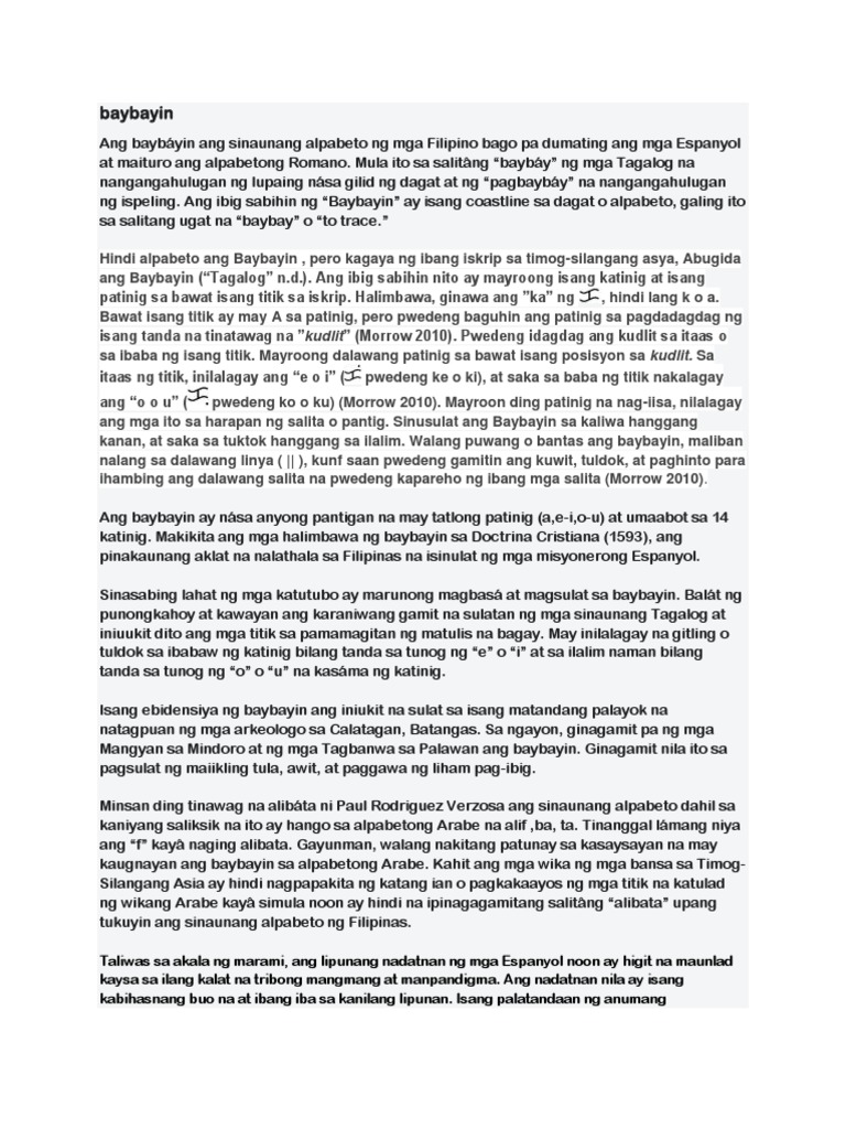 Baybay in | PDF