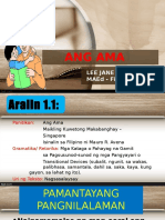 Aralin 1.1. Ang Ama
