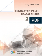 Kecamatan Paloh Dalam Angka 2018