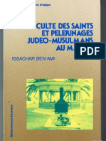 Culte Des Saints Et Pèlerinages Judéo-Musulmans Au Maroc