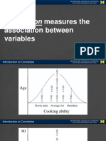 Correlation Measures The: Association Between Variables