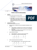 Matemática Financiera: Teoría de Rentas (Anualidades