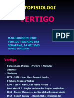 Patofisiologi Vertigo