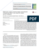 Materials Science in Semiconductor Processing: Kian Mun Lee, Sharifah Bee Abdul Hamid, Chin Wei Lai