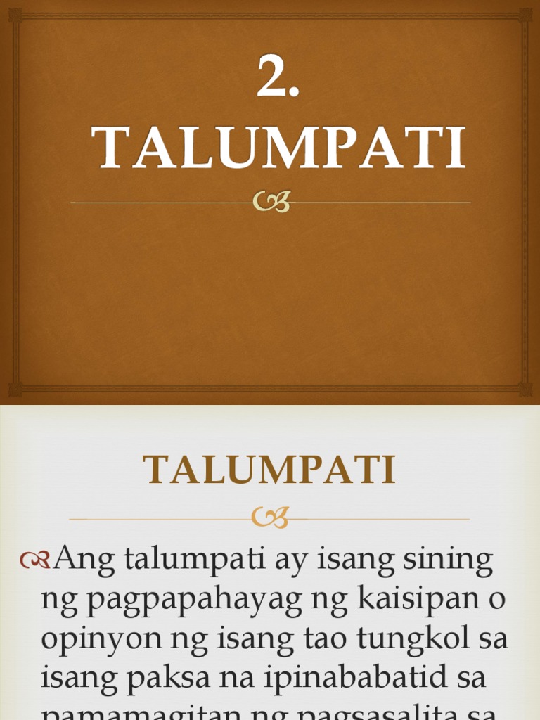 TALUMPATI | PDF